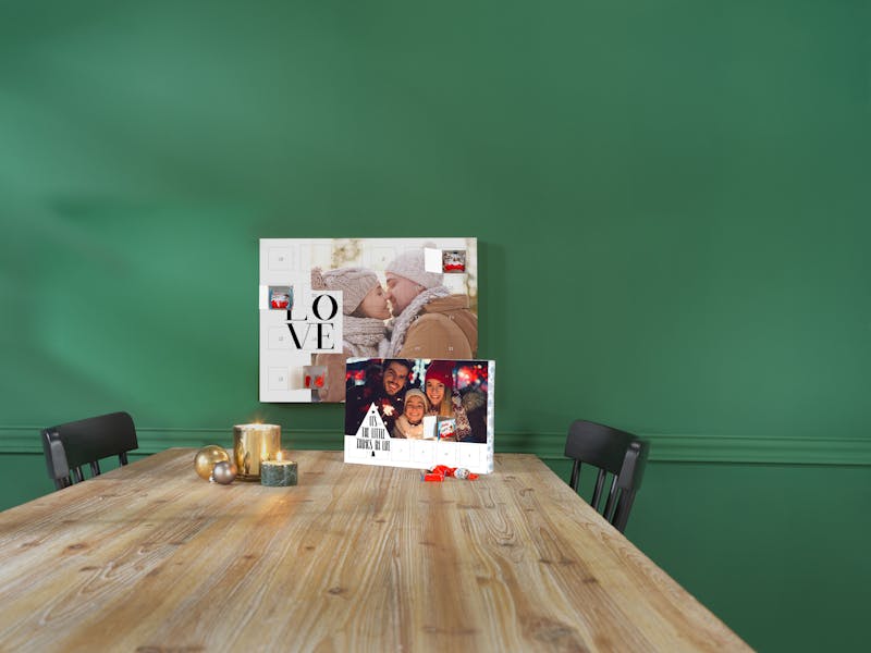 Personalisierter Adventskalender mit kinder®-Schokoladen